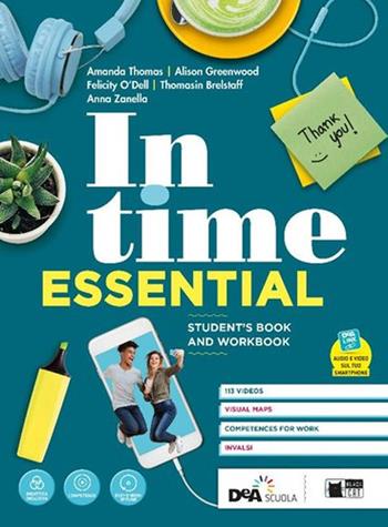 In time. Essential. Student's book e Workbook. Con Grammar for everyone. Per il biennio degli Ist. tecnici. Con e-book. Con espansione online. Con DVD-ROM - Anna Zanella, Thomasin Brelstaff, Alison Greenwood - Libro Black Cat-Cideb 2020 | Libraccio.it