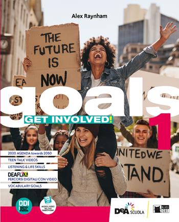 Goals. Get involved! Student's book for everyone. Con e-book. Con espansione online. Vol. 1 - Alex Raynham - Libro Black Cat-Cideb 2022 | Libraccio.it