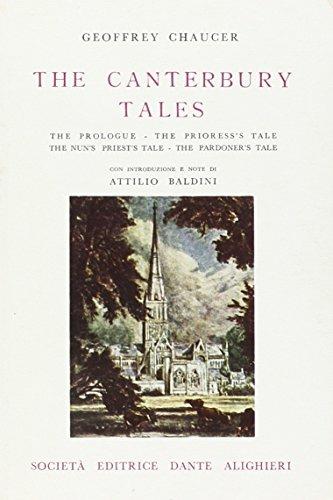 The Canterbury tales - Geoffrey Chaucer - Libro Dante Alighieri 2009 | Libraccio.it