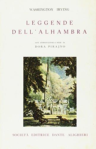 Leggende dell'Alhambra - Washington Irving - Libro Dante Alighieri 2016 | Libraccio.it