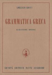 Grammatica greca.
