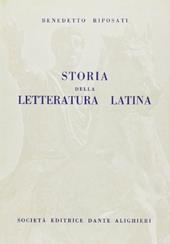 Storia della letteratura latina.