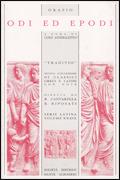 Odi ed epodi - Quinto Orazio Flacco - Libro Dante Alighieri 2009, Traditio. Serie latina | Libraccio.it