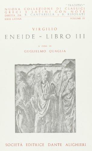 Eneide. Libro 3º - Publio Virgilio Marone - Libro Dante Alighieri 2016, Traditio. Serie latina | Libraccio.it