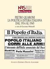 Pietro Quaroni. La politica estera italiana dal 1914 al 1945