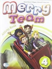 Merry team. Student's book-Activity book. Per la 4ª classe elementare. Con File audio per il download