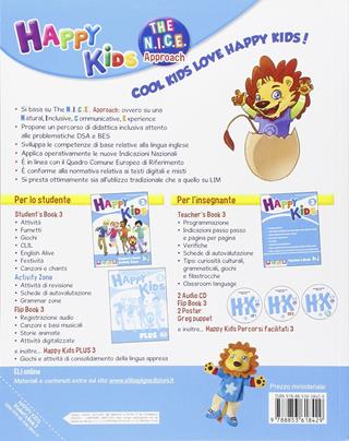Happy kids. Per la Scuola elementare. Vol. 3 - Mariagrazia Bertarini, Paolo Iotti - Libro ELI 2014 | Libraccio.it
