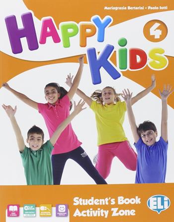 Happy kids. Con e-book. Con espansione online. Vol. 4 - Mariagrazia Bertarini, Paolo Iotti - Libro ELI 2014 | Libraccio.it