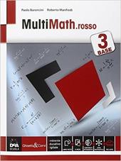Multimath rosso. Livello base. Con e-book. Con espansione online. Vol. 3