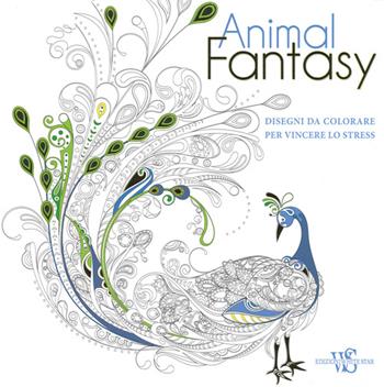 Animal fantasy. Disegni da colorare per vincere lo stress. Ediz. illustrata  - Libro White Star 2015 | Libraccio.it