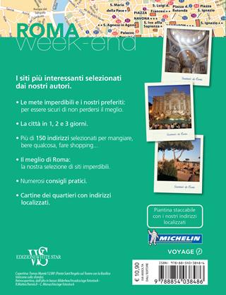 Roma. Con Carta geografica ripiegata  - Libro White Star 2018, Guida Verde week-end, La | Libraccio.it