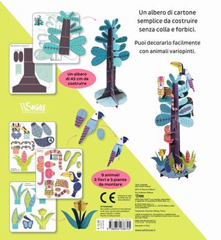 Costruisci il tuo albero tropicale. Ediz. a colori - Émilie Lapeyre - Libro White Star 2018, White Star Kids | Libraccio.it