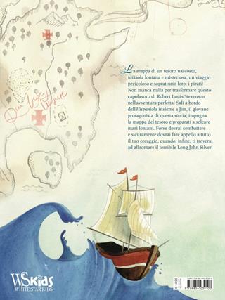 L'isola del tesoro. Ediz. a colori - Robert Louis Stevenson - Libro White Star 2018, White Star Kids | Libraccio.it