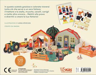 Crea la tua fattoria. Con Gioco - Anna Kövecses - Libro White Star 2018, White Star Kids | Libraccio.it