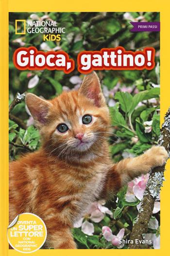 Gioca, gattino! Primi passi. Diventa un super lettore. Ediz. a colori - Shira Evans - Libro White Star 2020, National Geographic Kids | Libraccio.it