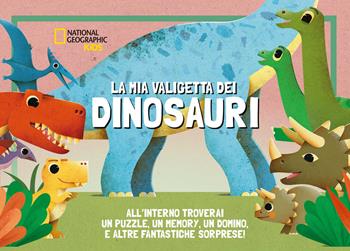 La mia valigetta dei dinosauri. Con un puzzle, un memory, un domino e altre fantastiche sorprese. Ediz. a colori. Con Gioco - Ronny Gazzola - Libro White Star 2022, National Geographic Kids | Libraccio.it