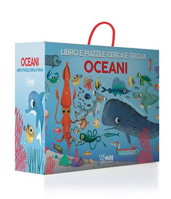 Oceani. Libro e puzzle cerca e trova. Ediz. a colori. Con puzzle. Con Poster - Carolina Grosa - Libro White Star 2023, Ragazzi 0-5 | Libraccio.it