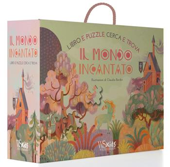 Il mondo incantato. Libro e puzzle cerca e trova. Ediz. a colori. Con puzzle. Con Poster - Claudia Bordin - Libro White Star 2023, White Star Kids | Libraccio.it