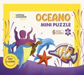 Oceano minipuzzle. 6 puzzle sagomati. Ediz. a colori