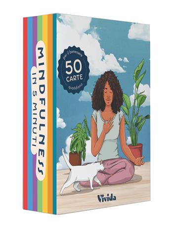 Mindfulness in 5 minuti. 50 carte con 50 meditazioni diverse. Con Carte - Federica Avanzi, Simone Masserini - Libro White Star 2025 | Libraccio.it