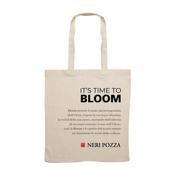 Shopper tela It's time to Bloom  - Libro Neri Pozza 2023 | Libraccio.it