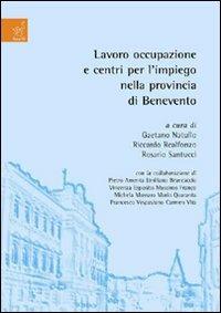 Lavoro, occupazione e centri per l'impiego nella provincia di Benevento - Gaetano Natullo, Riccardo Realfonzo, Rosario Santucci - Libro Aracne 2008 | Libraccio.it