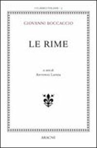Le rime - Giovanni Boccaccio - Libro Aracne 2010 | Libraccio.it
