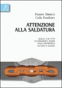 Attenzione alla saldatura. Quello che tutti dovrebbero sapere sulla carpenteria saldata in acciaio - Franco Dinucci, Clara Gambaro - Libro Aracne 2010 | Libraccio.it