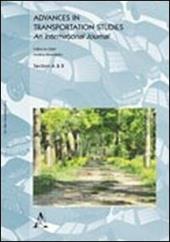 Advances in transportation studies. An international journal (2010). Vol. 22