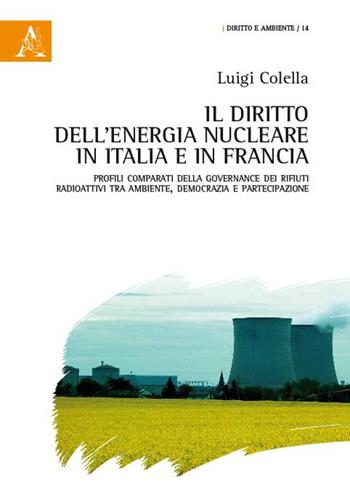 Il diritto dell'energia nucleare in Italia e in Francia. Profili comparati della governance dei rifiuti radioattivi tra ambiente, democrazia e partecipazione - Luigi Colella - Libro Aracne 2017, Diritto e ambiente | Libraccio.it