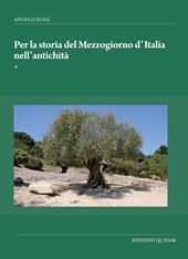 Per la storia del Mezzogiorno d'Italia nell'antichità