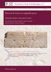 Percorsi di ricerca in epigrafia greca. Nuova ediz.