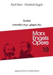 Scritti. Settembre 1849-giugno 1851