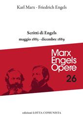 Opere complete. Vol. 26: Scritti maggio 1883-dicembre 1889.