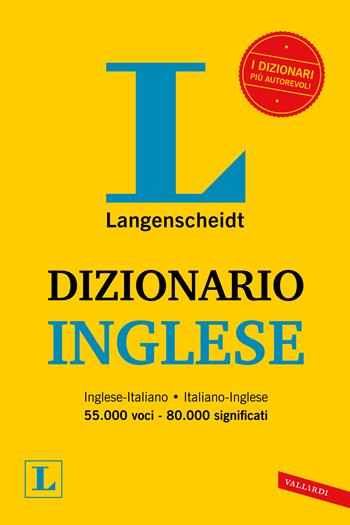 Dizionario inglese Langenscheidt  - Libro Vallardi A. 2022, Dizionari Langenscheidt | Libraccio.it