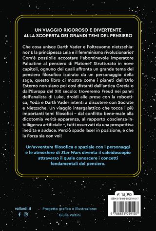 Star Wars e la filosofia. I grandi concetti del pensiero spiegati con Darth Vader, Yoda, la Principessa Leia e gli altri - Matteo Saudino, Lucilla Guendalina Moliterno, Stefano Tancredi - Libro Vallardi A. 2024 | Libraccio.it