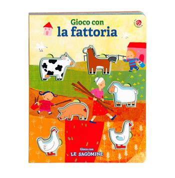 Gioco con la fattoria. Ediz. a colori - Gabriele Clima, Francesca Crovara - Libro La Coccinella 2021, Gioco con le sagomine | Libraccio.it