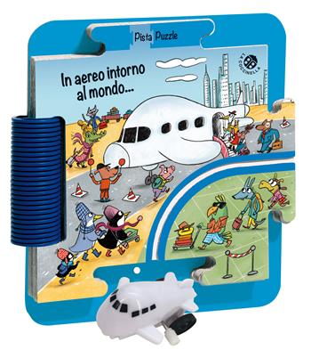 In aereo intorno al mondo. Ediz. a colori. Con pista e un aereo. Con puzzle gigante - Giovanna Mantegazza - Libro La Coccinella 2022, Pista Puzzle | Libraccio.it