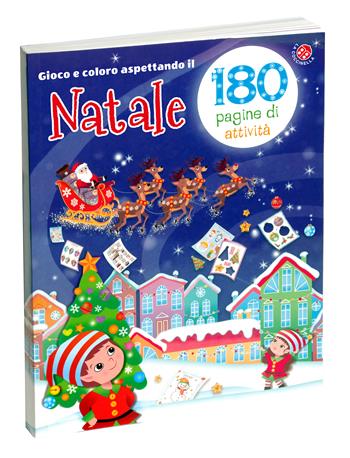Gioco e coloro aspettando il Natale. 180 pagine di attività per bambini da 3-7 anni. 176 pagine di attività. Ediz. a colori  - Libro La Coccinella 2022, I libri di Natale | Libraccio.it
