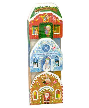 Le mie casette di Natale: La Casa di Pan di Zenzero-Il Laboratorio di Babbo Natale-Il Palazzo dei Cristalli di Neve. Ediz. a colori  - Libro La Coccinella 2023, I libri di Natale | Libraccio.it