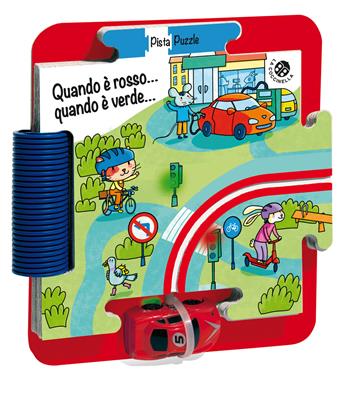 Quando è rosso... Quando è verde.... Ediz. a colori. Con macchinina con carica a molla  - Libro La Coccinella 2024, Pista Puzzle | Libraccio.it