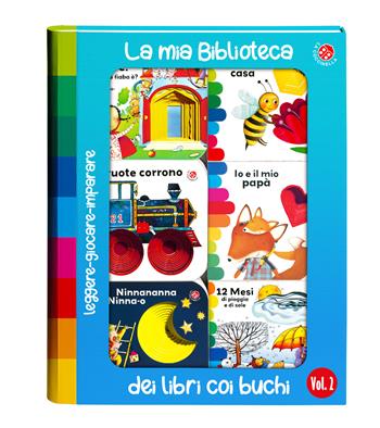 La mia biblioteca dei libri coi buchi. Ediz. illustrata. Vol. 2  - Libro La Coccinella 2024, I libri coi buchi | Libraccio.it