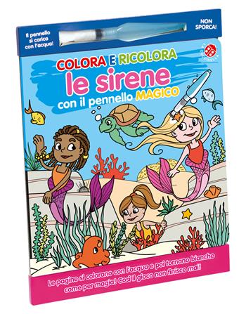 Colora e ricolora le sirene. Ediz. illustrata - Agnese Gomboli - Libro La Coccinella 2025, Colora e ricolora | Libraccio.it