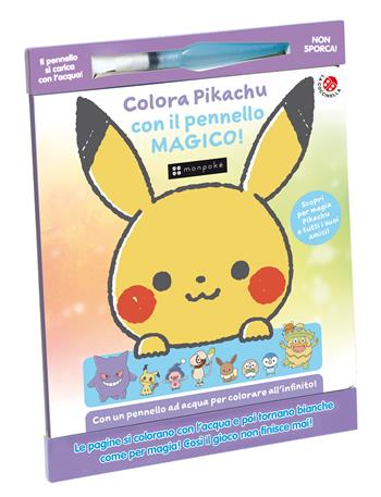Colora Pikachu con il pennello magico. Monpokè. Ediz. illustrata. Con pennarello ad acqua  - Libro La Coccinella 2025 | Libraccio.it