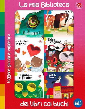 La mia biblioteca dei libri coi buchi. Ediz. a colori. Vol. 3  - Libro La Coccinella 2025, I libri coi buchi | Libraccio.it