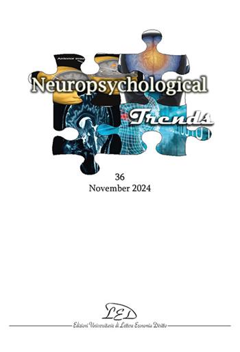 Neuropsychogical Trends (2024). Ediz. multilingue. Vol. 36  - Libro LED Edizioni Universitarie 2024, Neuropsychological Trends | Libraccio.it