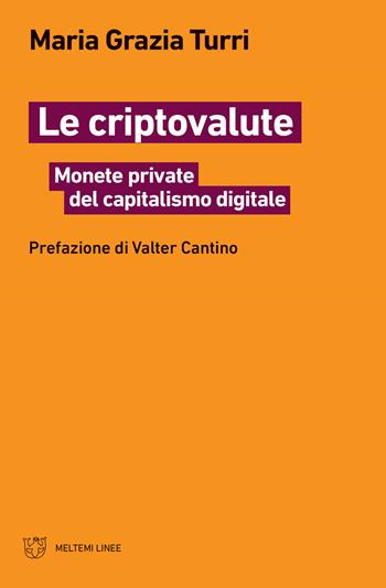 Le criptovalute. Monete private del capitalismo digitale - Maria Grazia Turri - Libro Meltemi 2020, Linee | Libraccio.it