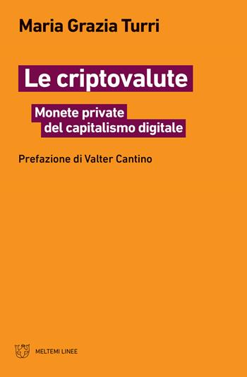 Le criptovalute. Monete private del capitalismo digitale - Maria Grazia Turri - Libro Meltemi 2020, Linee | Libraccio.it
