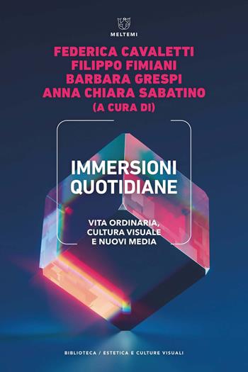 Immersioni quotidiane. Vita ordinaria, cultura visuale e nuovi media - Sabatino - Libro Meltemi 2023, Biblioteca/estetica e culture visuali | Libraccio.it