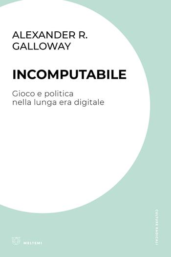 Incomputabile. Gioco e politica nella lunga era digitale - Alexander R. Galloway - Libro Meltemi 2023, Culture radicali | Libraccio.it